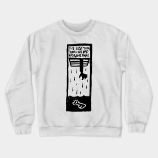 High and Dry Illustrated Lyrics Crewneck Sweatshirt